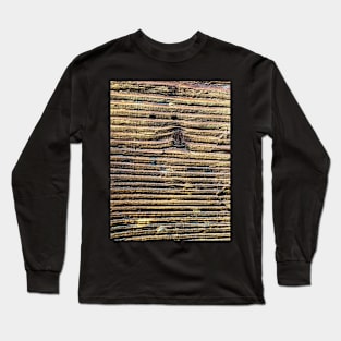 Wood Bark Wood Trunk Nature Long Sleeve T-Shirt